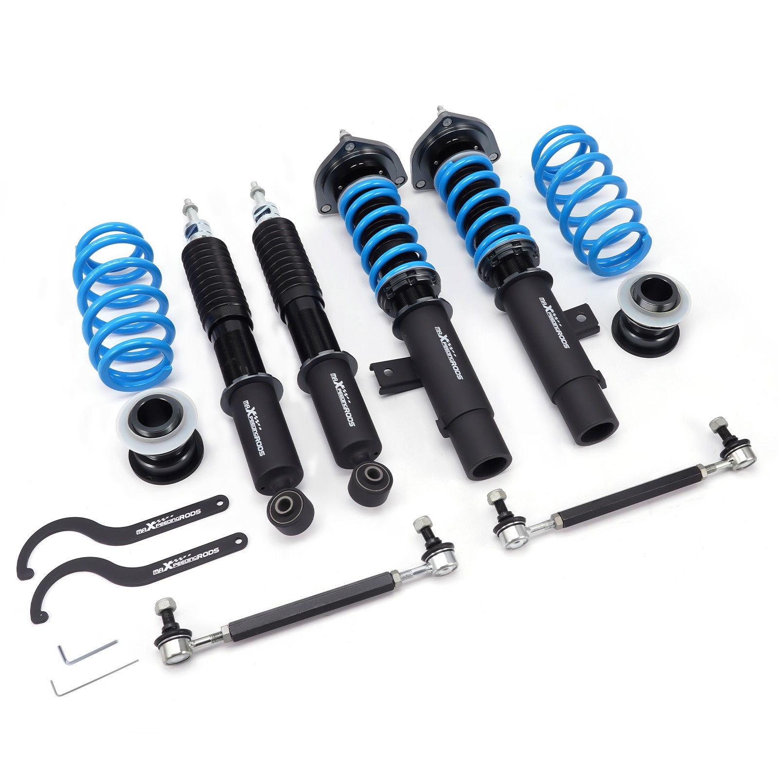 MaXpeedingrods T6 Coilovers 24 Level Damper Lowering Kit For VW Passat 12-16 B7
