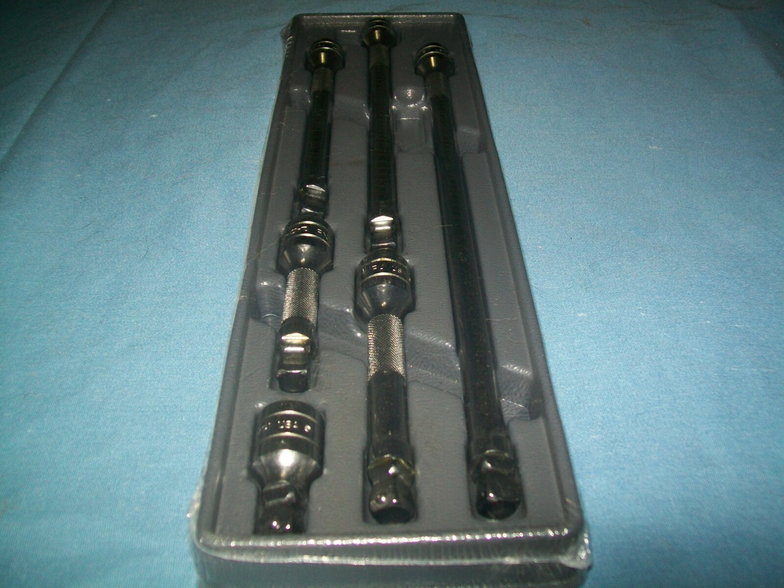 New Snap-on™ 3/8″ drive 6pc Knurled Wobble Plus Extension Set 206AFXWP Sealed