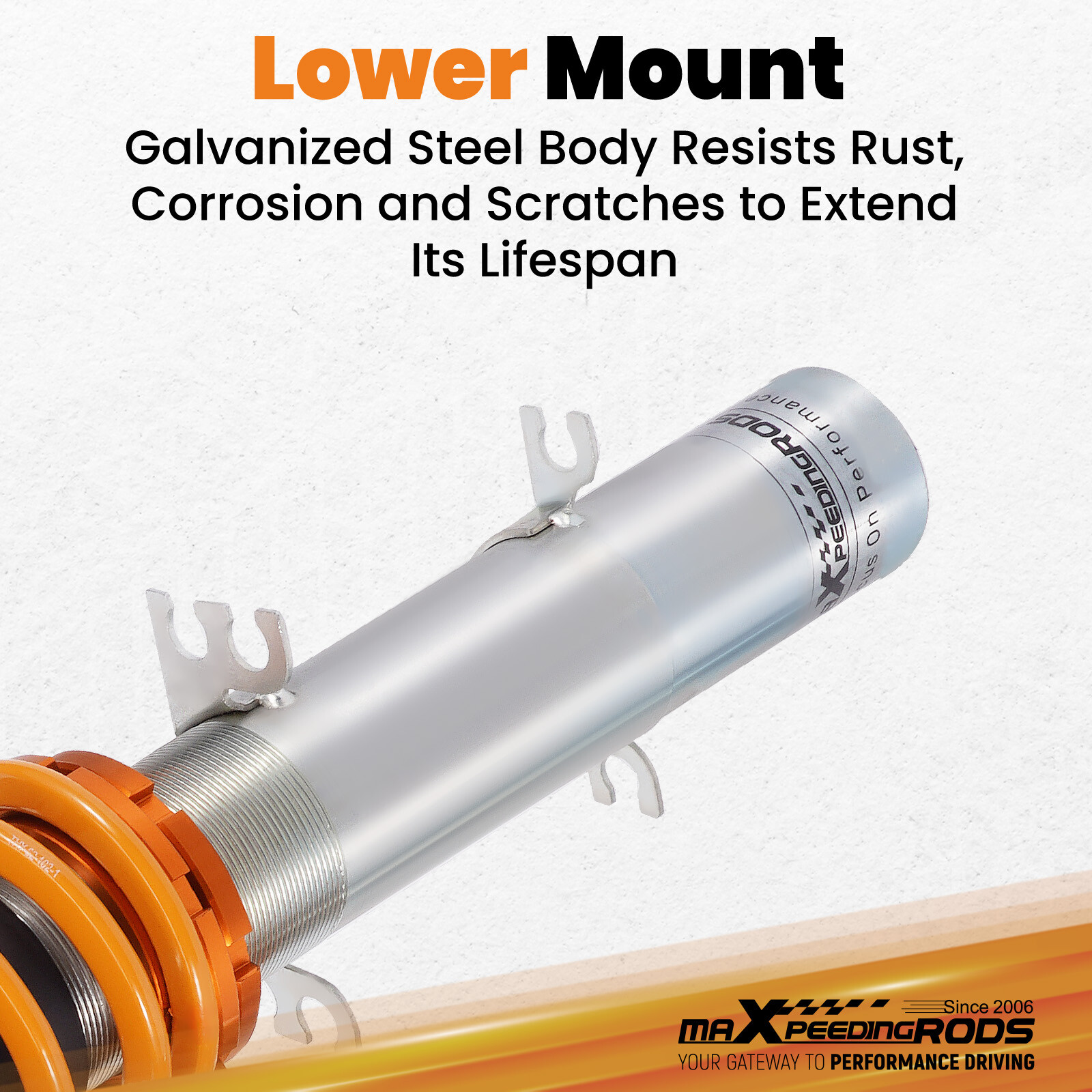 Maxpeedingrods Coilovers Suspension Kit For Volkswagen MK4 Golf & Jetta 99-05