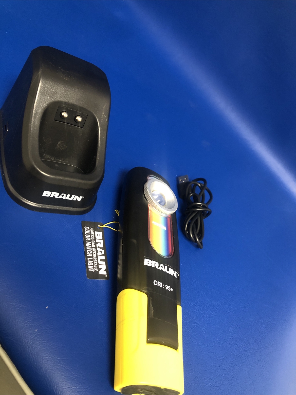 NICE LUMEN PROFESSIONAL LED COLOR MATCH INSPECTION LIGHT RECHARGEABLE CRI 95+