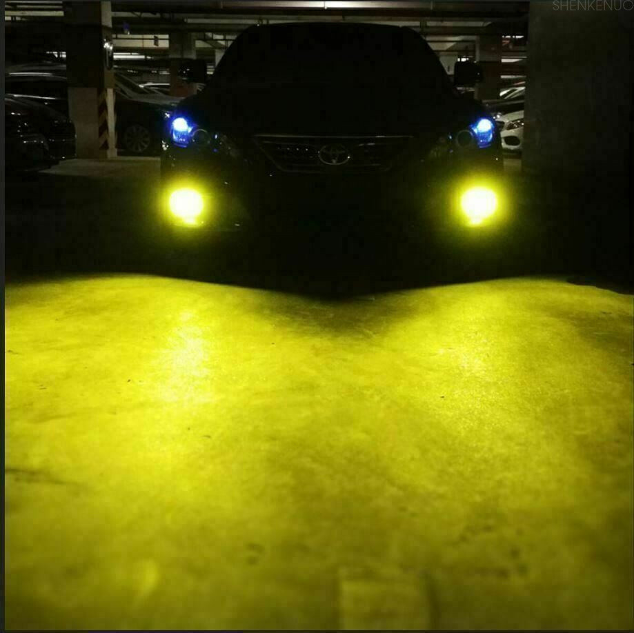 FOR GMC Terrain2010 – 2015 – 2x H11 LED Fog Light Driving Bulbs DRL Gold Yellow