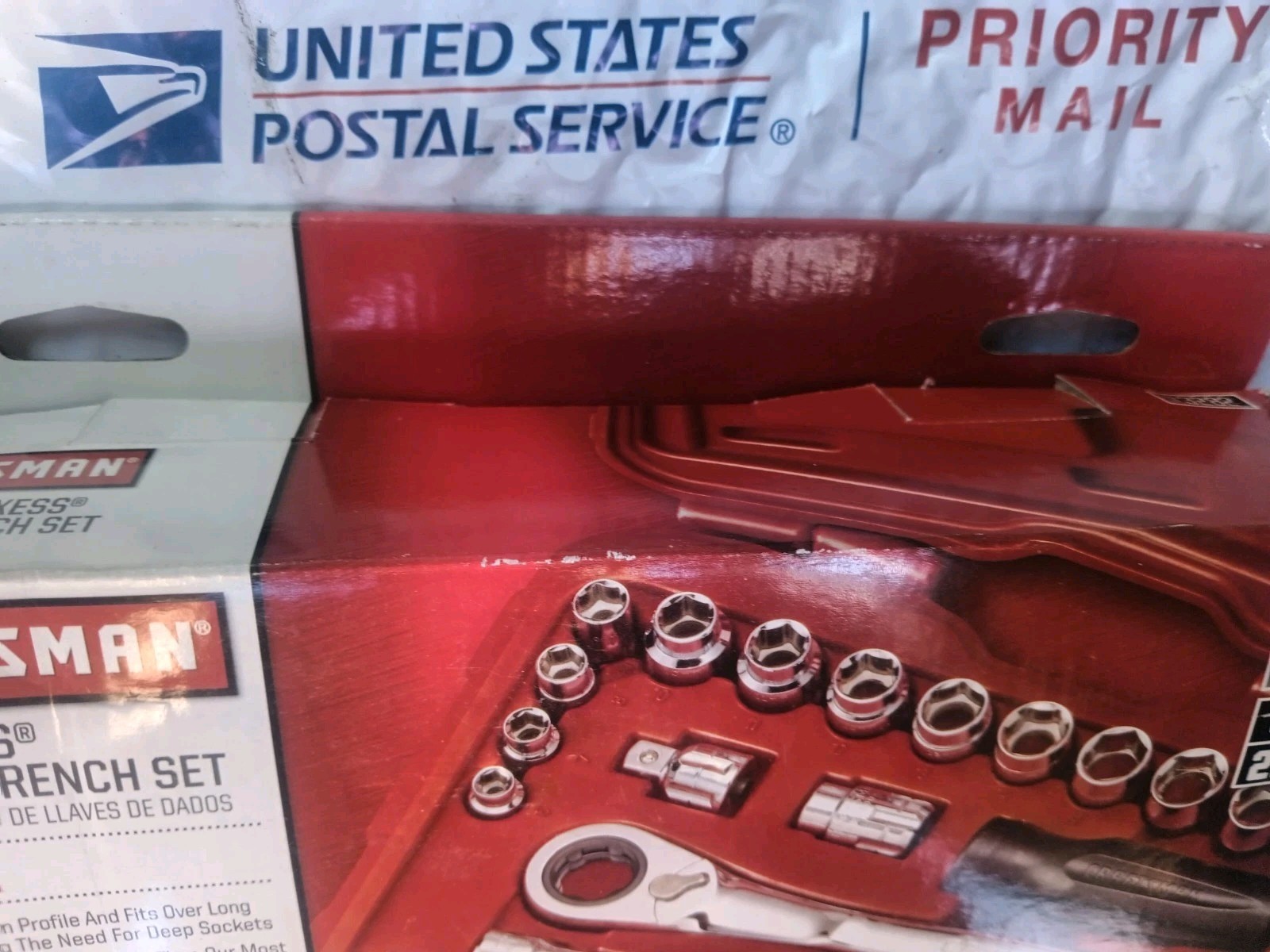 Sears Craftsman 30pc Max Axess Socket Ratchet Tool Set Pass Thru Low Profile