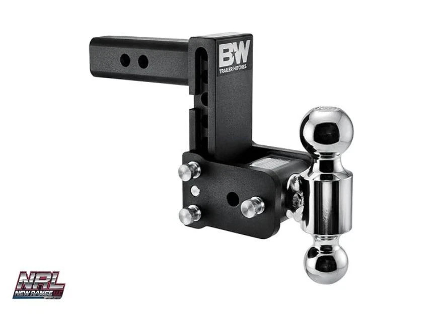 B&W Tow & Stow 2-Ball Mount 2″ Hitch 5″ Drop 5-1/2″ Rise 10K Black FREE SHIPPING