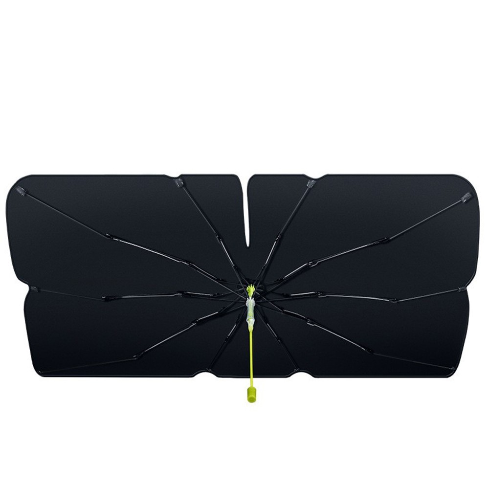 2-in-1 Windshield Sun Shades Visor Window Breaker Foldable UV Umbrella Universal