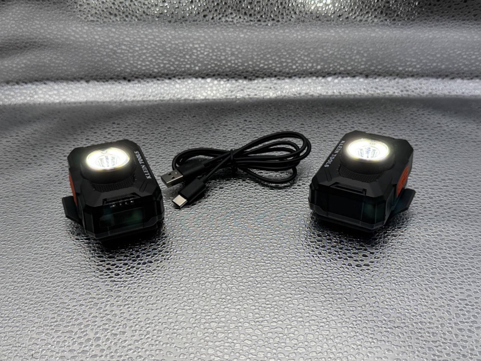 [2-PACK] KLEIN TOOLS [56414] 800 LUMEN RECHARGEABLE HEADLAMP LIGHT [NO HEADBAND]