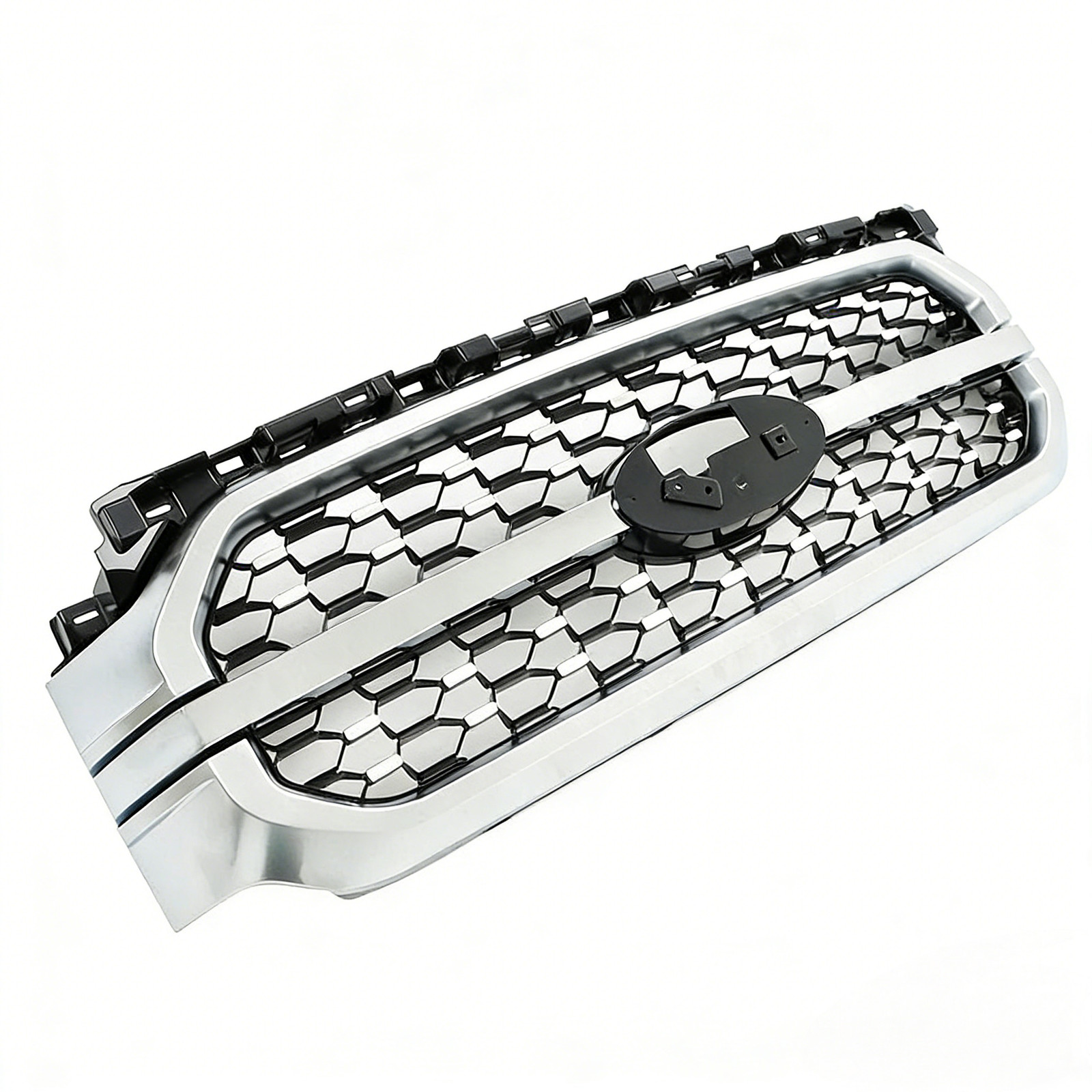 Front Upper Grille Grill Chrome Platinum For Ford F-150 2021 2022 2023 FO1200678
