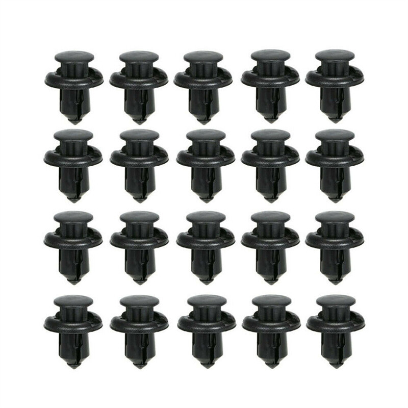 190Pcs Car Clips for Hole Plastic Rivets Retainer Fender Push Pin Fastener Bumpe