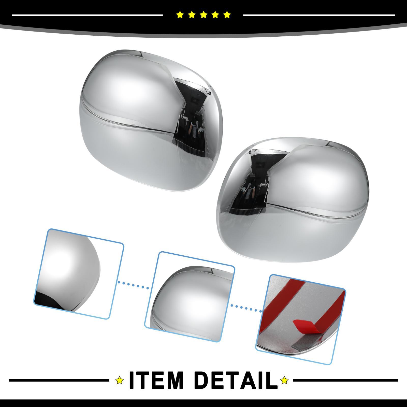 Car Chrome Plated Mirror Cover Cap 2/lot fit for Ford F-150 1997-2003 Left Right