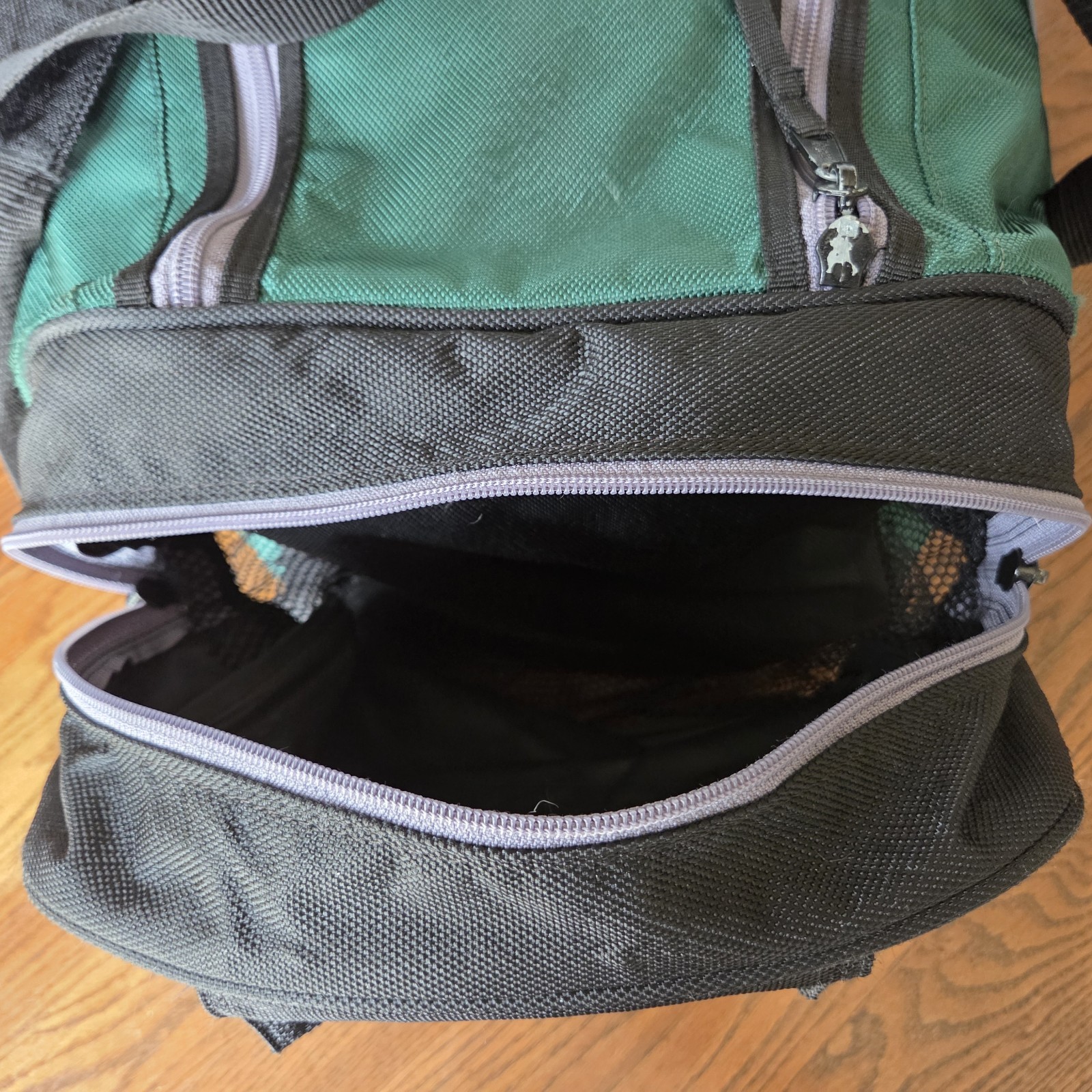 Fox Racing Gear Duffle Bag Lrg Green “Riders with Soul” Dirt Bike Motocross EUC