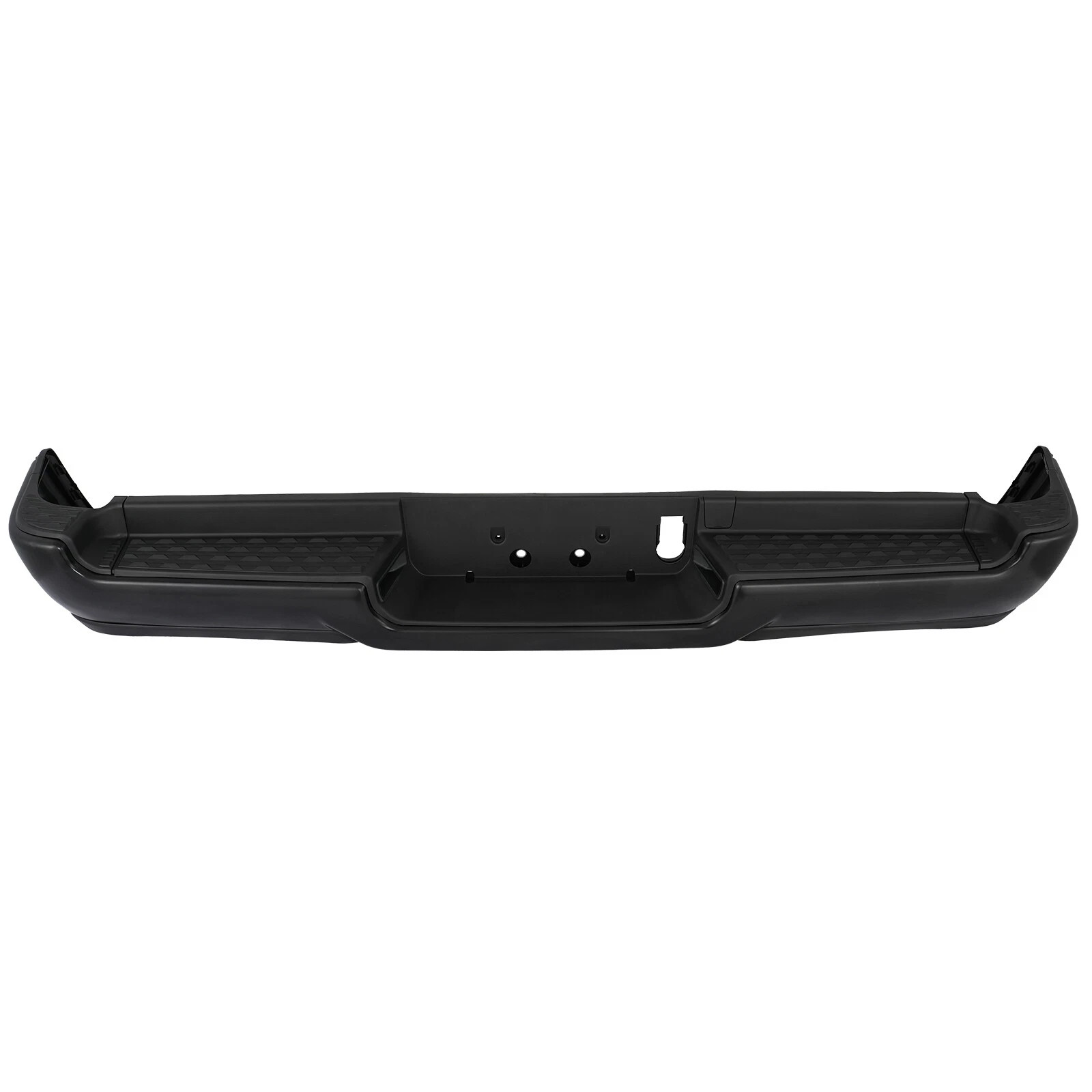 Steel Black Rear Bumper W/O Dual Exhaust hole Fit for RAM 1500 2019-2023