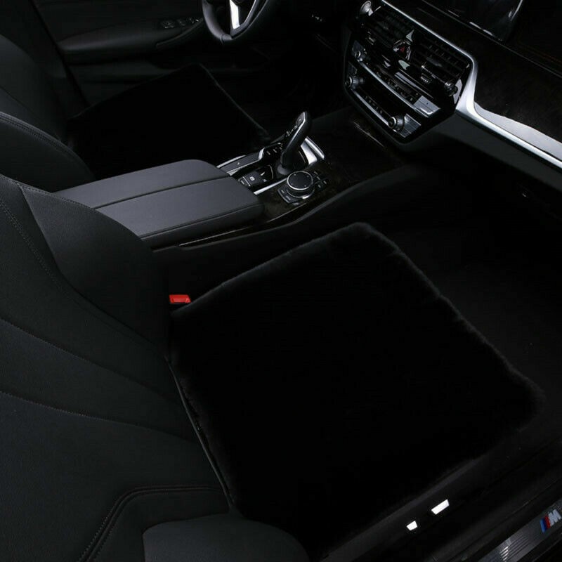 Universal Soft Short Plush Warm Car Seat Cover Cushion Mat Interior Accessories