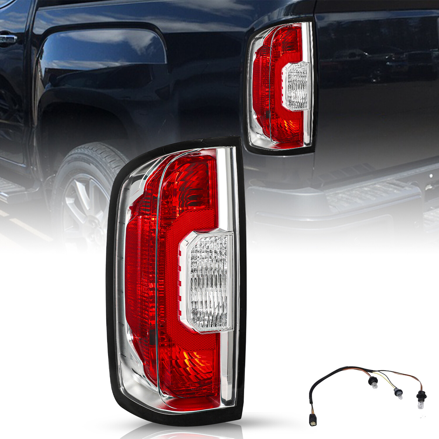 For 2015-2022 GMC Canyon Pickup Factory Tail Light Brake Lamp Left side w/ Bulbs