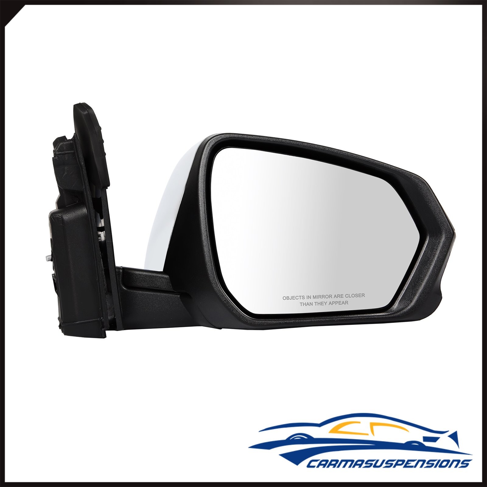 Manual Fold Mirror For 2018-2021 Chevrolet Equinox Chrome Right Passenger Side