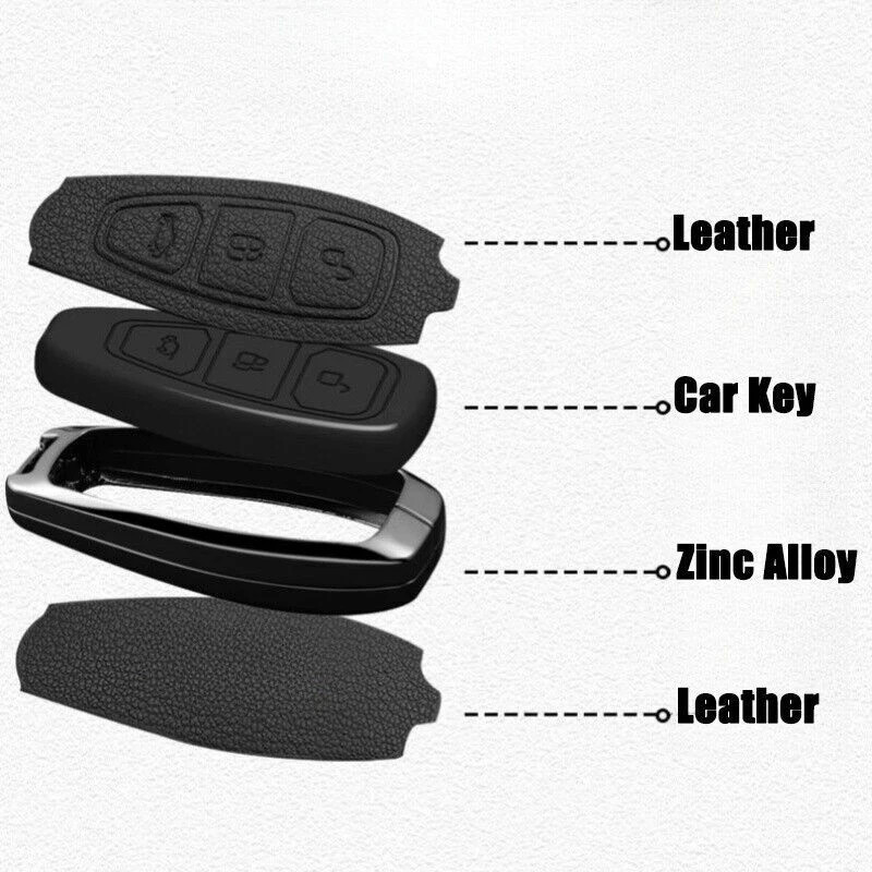 Remote Car Key Fob Case Cover For Ford F-150 Explorer Mustang Edge US Stock
