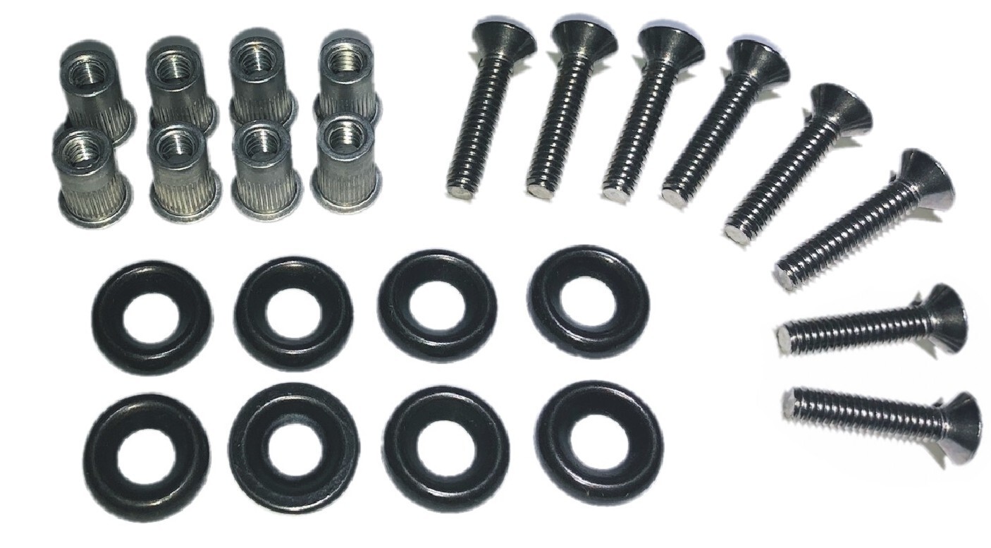 PSDesigns 2015+ 2PC Wicker Bill wickerbill fits Dodge Challeger BACKUP CAM