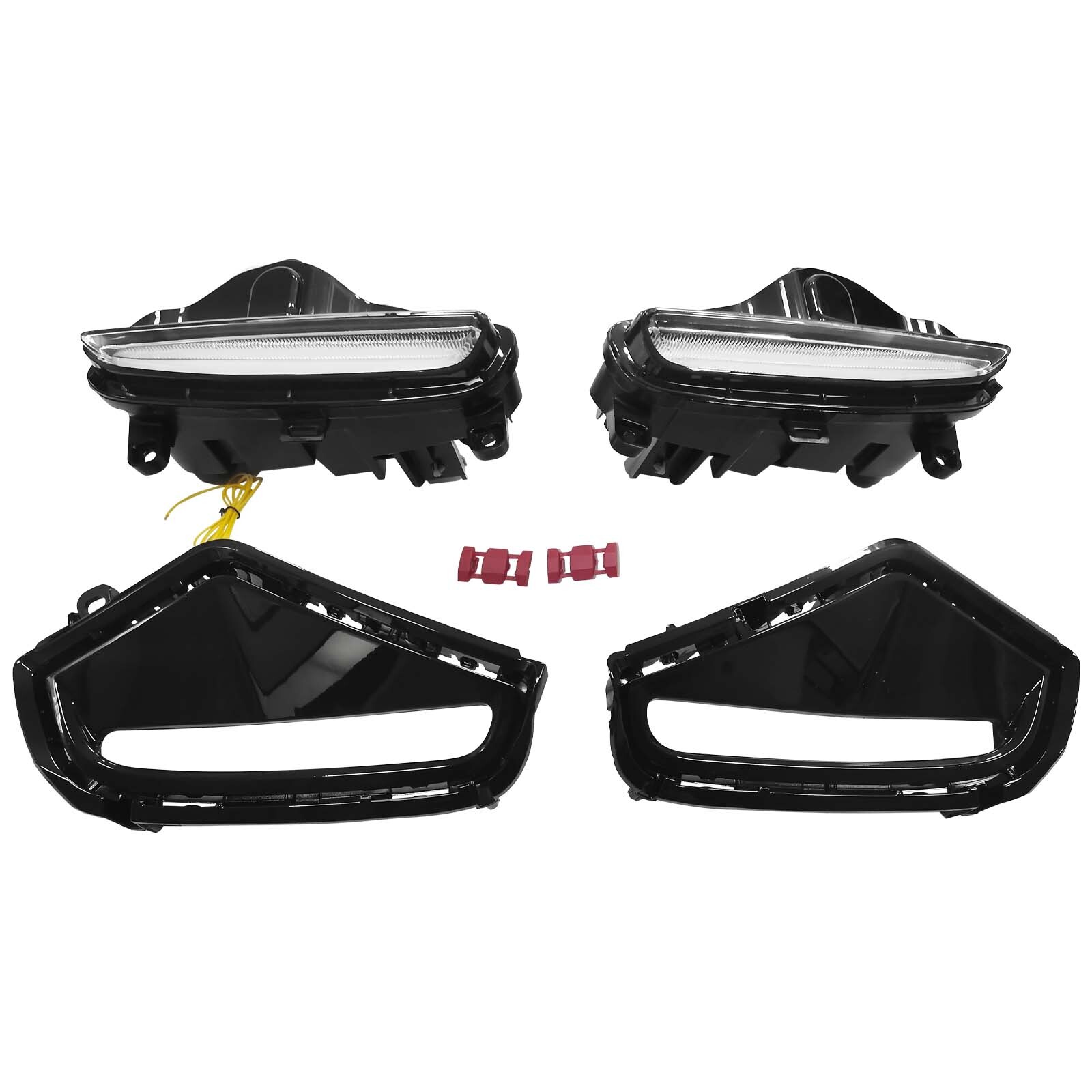 For Toyota RAV4 2019-2024 LED Daytime Running Lights DRL W/Turn Signal Function