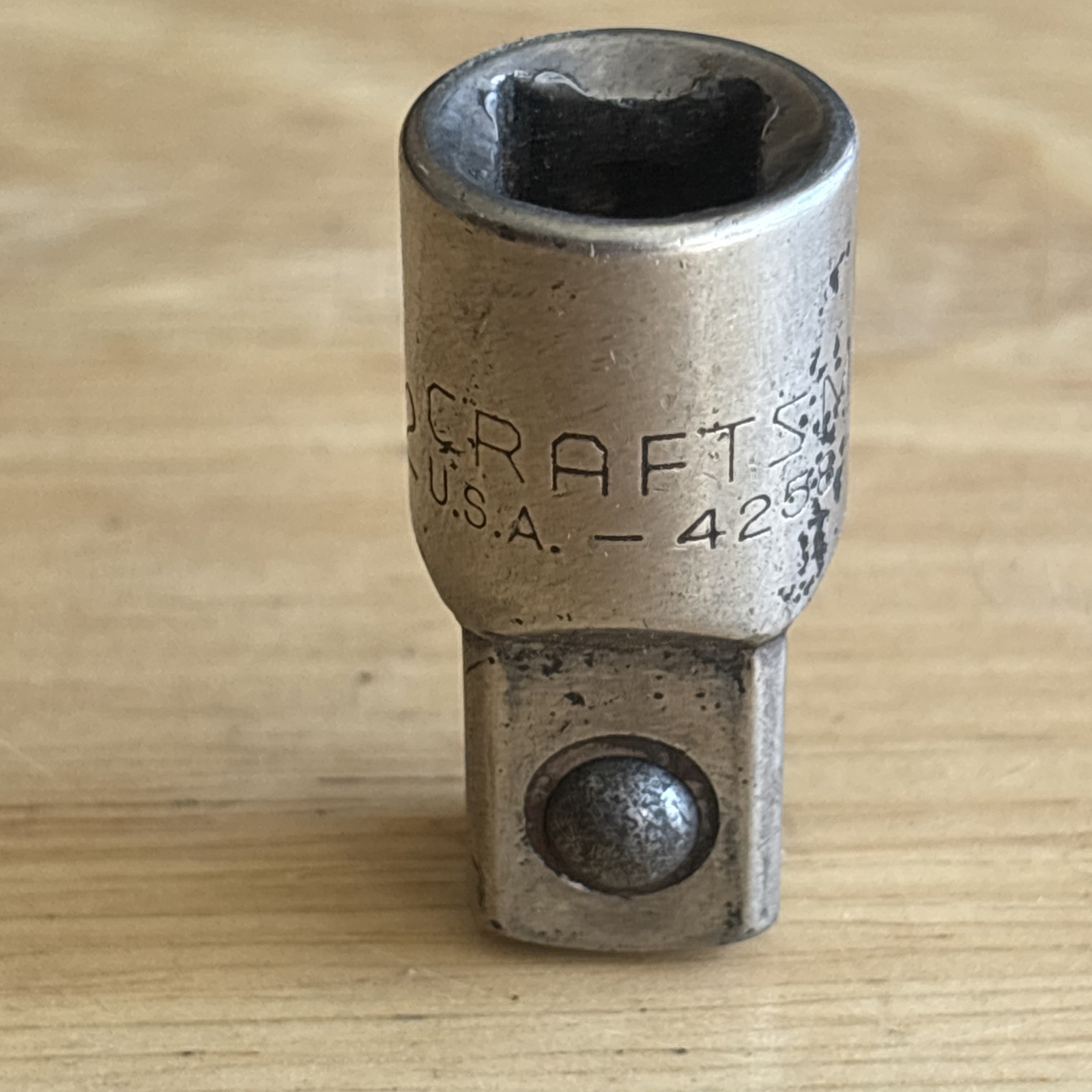 Craftsman 3/8″ Female Drive to 1/2″ Male Drive Socket Adapter G Series 4258 USA