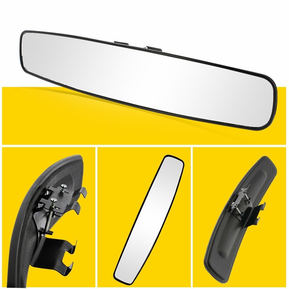 Universal For Wide Angle Car Convex Truck SUV PANORAMIC Rear View Mirror 17” A
