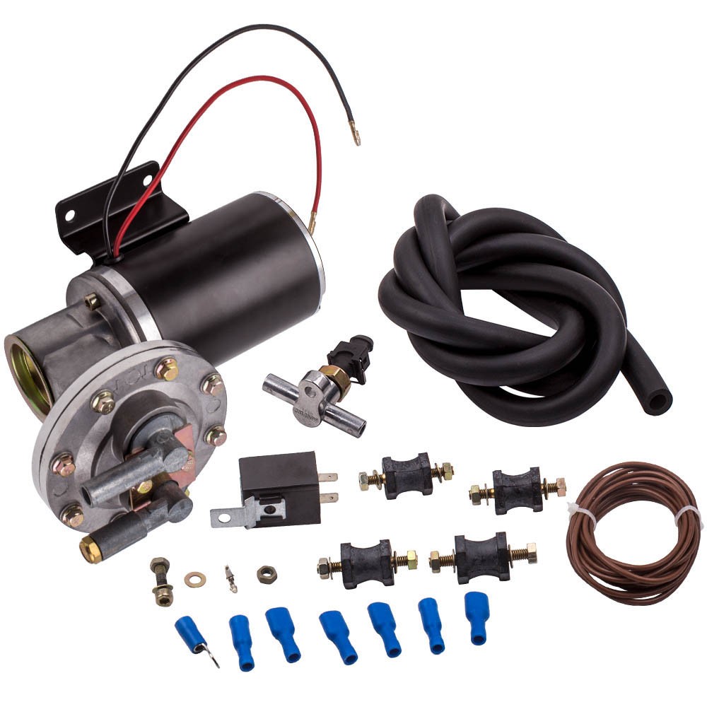 Electric Vacuum Pump Kit for Brake Booster 12 Volt 18″ to 22″ Easy Installation