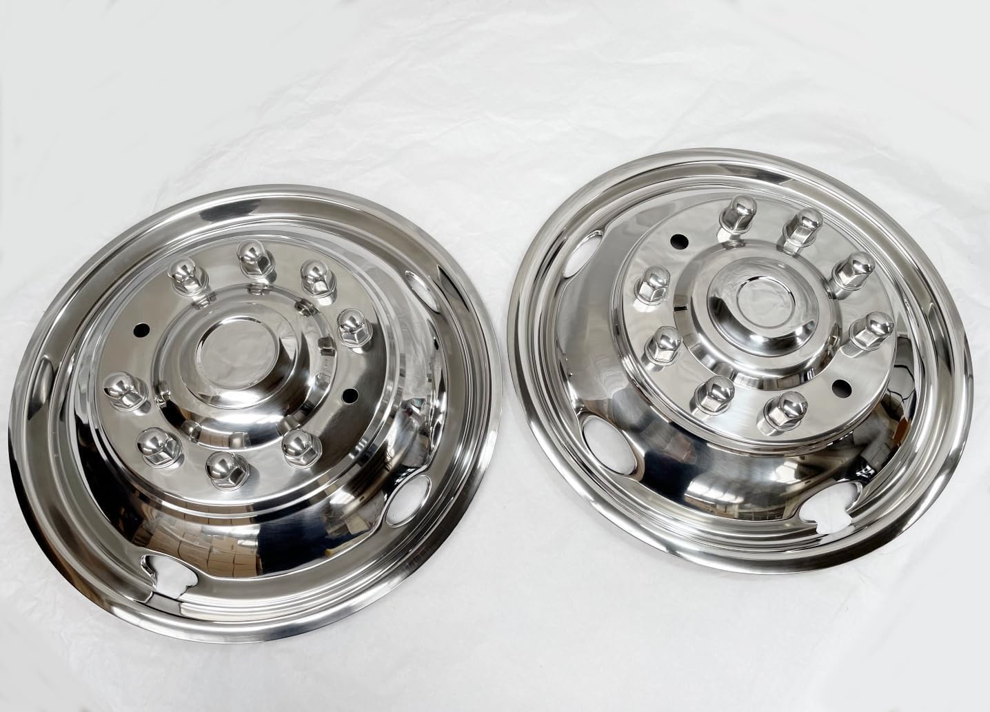 19.5″ 10 Lug Dual Wheel Simulators Hubcaps for 2008-2025 Dodge Ram 4500/5500