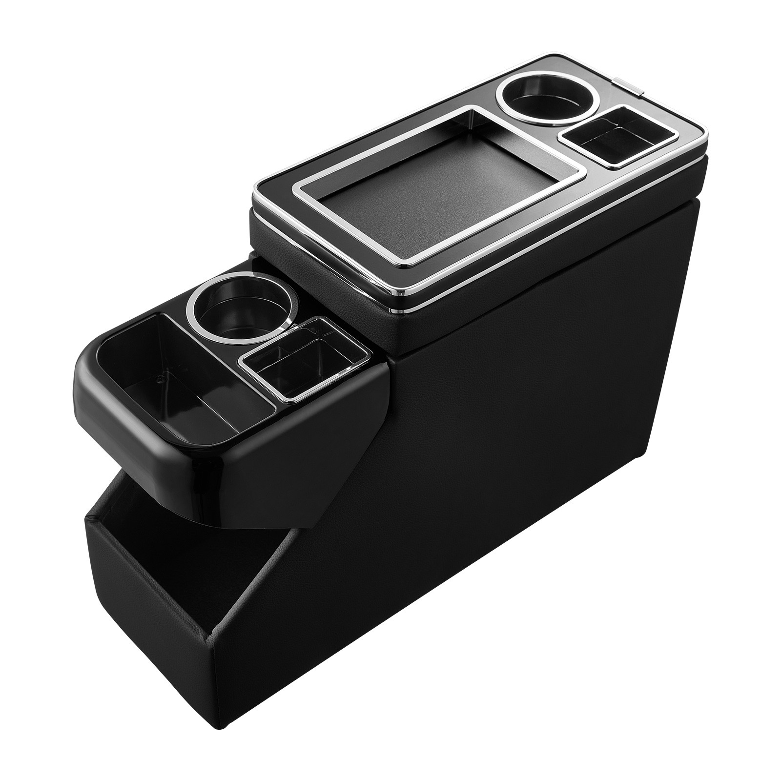 VEVOR Center Console Between Seat Floor Console Storage Box Tools Organizer