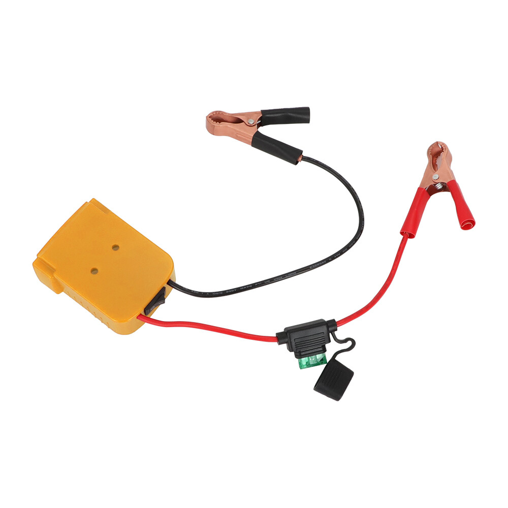 New Jump Starter 12AWG Jumper Cables Charger Adapter For Dewalt 18V 20V Battery