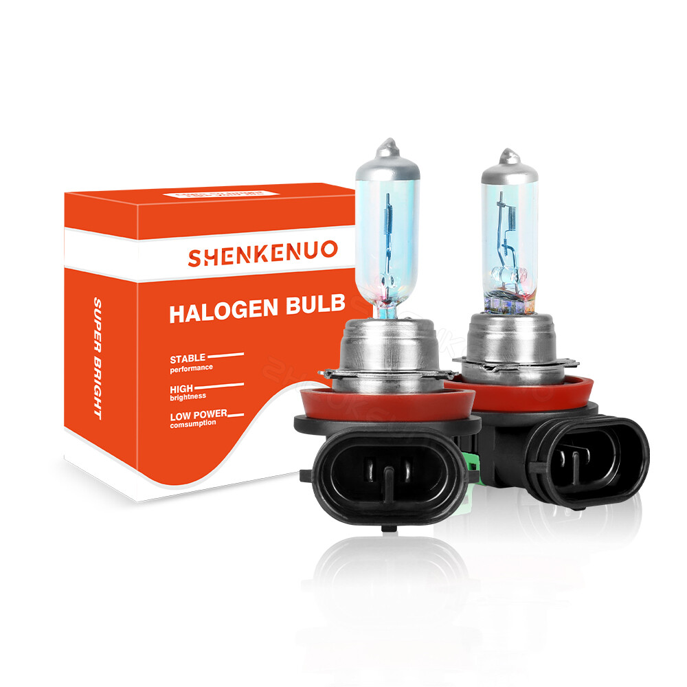 For BMW X5 2007-2017 – H11 Halogen Fog Light Bulbs 4200K Warm White Super Bright