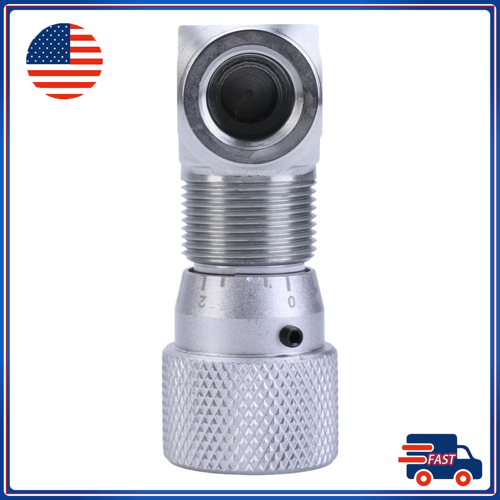 For Fluids Gases 3/8″ Hydraulic Flow Control Two-way Joint NPT Carbon Steel