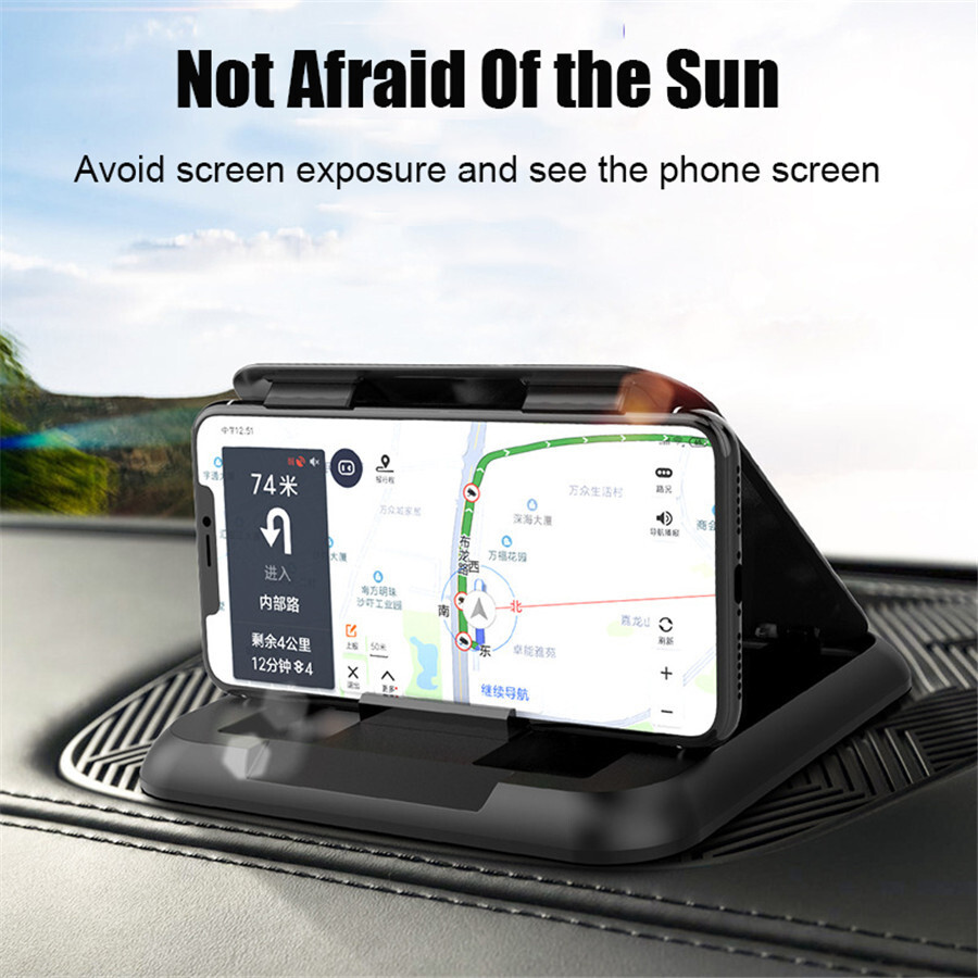 Cell Phone Holder Car Dash Mount Stand Bracket Clip For Apple iPhone 15 14 13