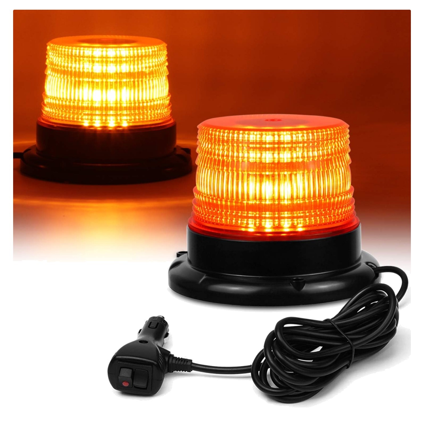 High Visibility LED Strobe Light with Durable Magnet & 50,000 Hours Lifespan