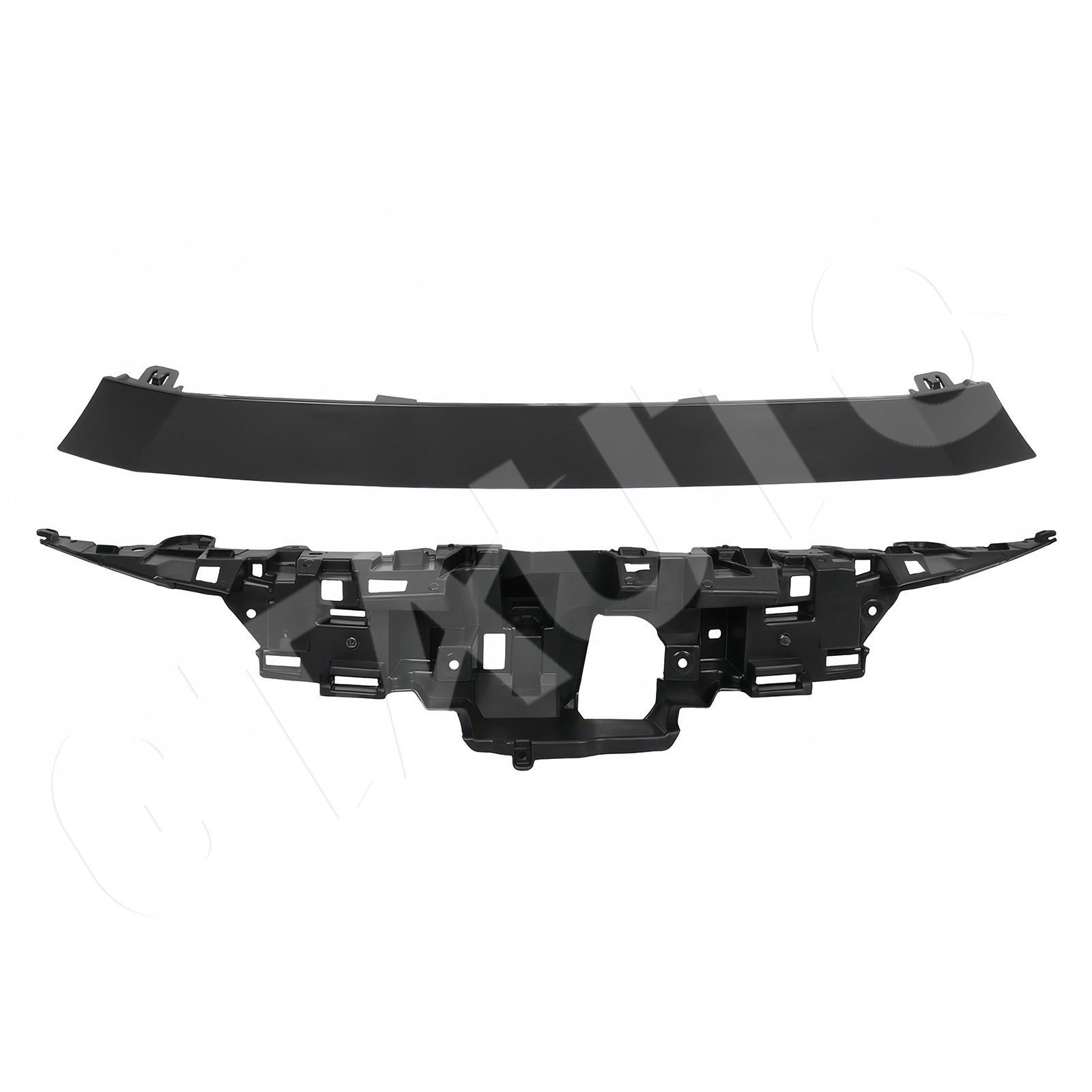 For 2020-2022 Toyota Corolla SE XSE Primed Front Bumper Grille Fog Light Set