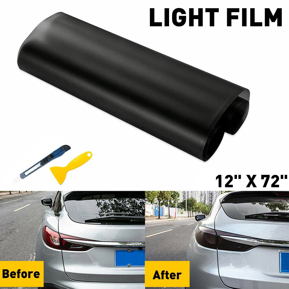 48″/72″ Taillight Headlight Lamp Fog Light Tint Film Vinyl Decal Multicolor AB E