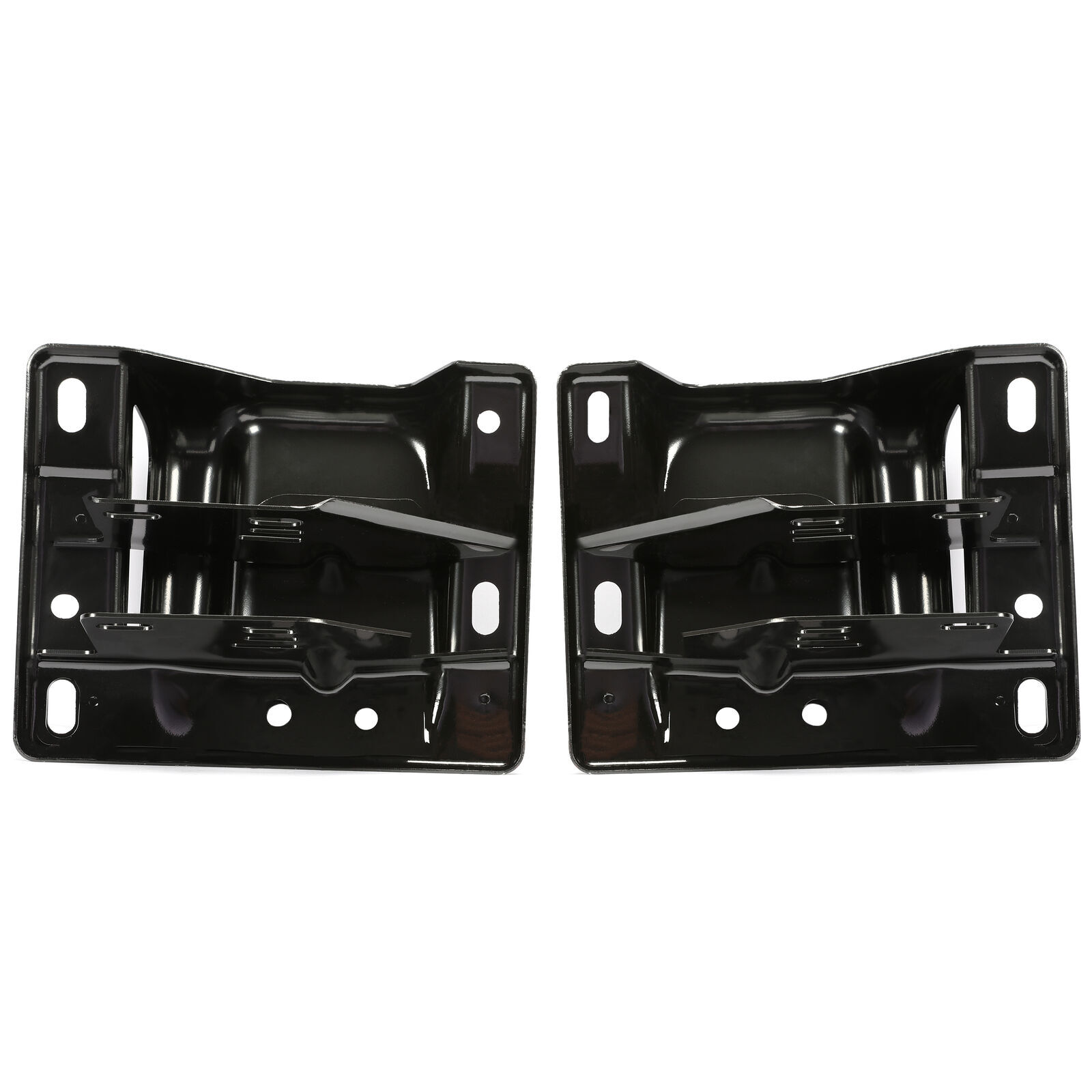 Front Steel Bumper Bracket Mount Kit Painted For Dodge Ram 2500 3500 2010-2018