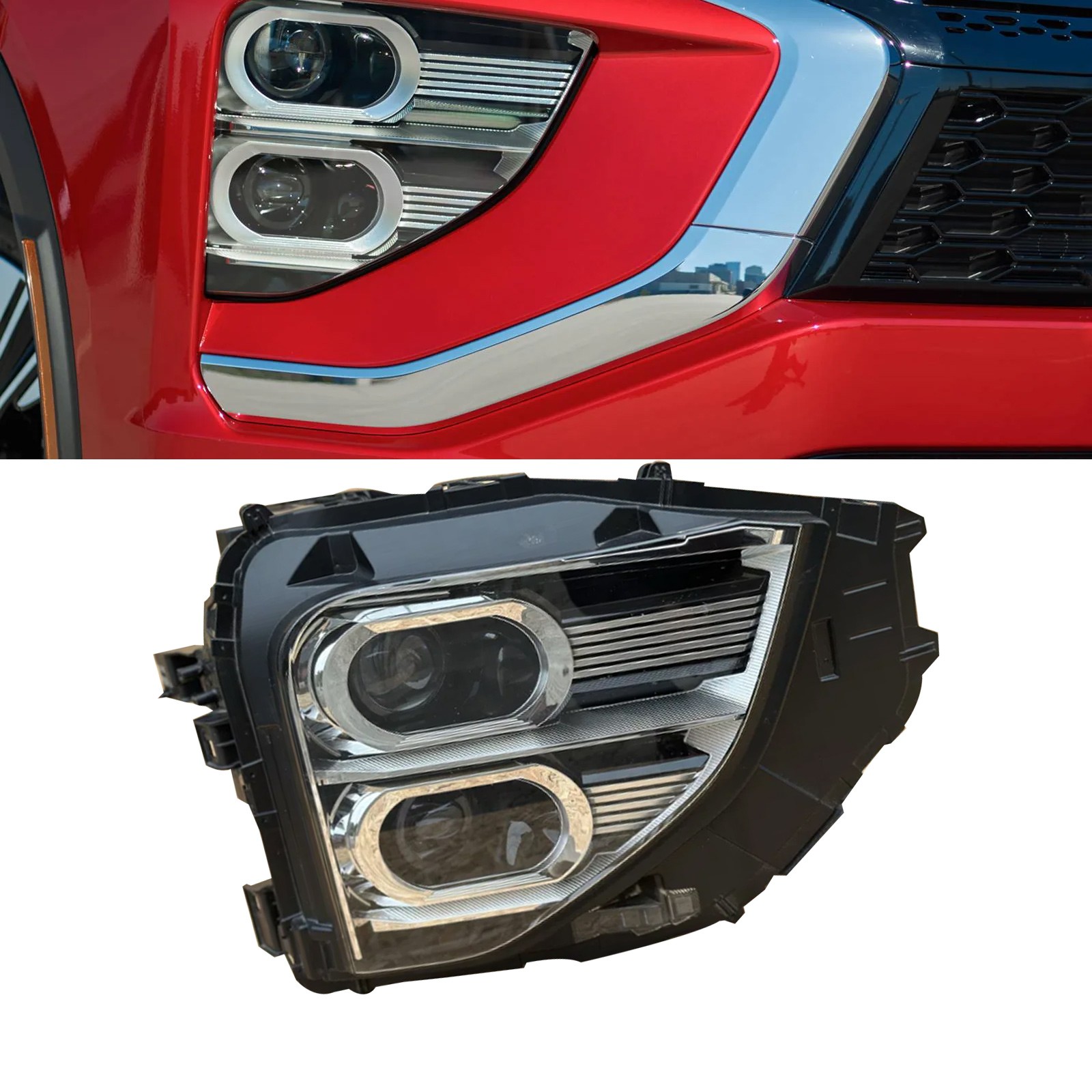 Front LED Headlight Right Side For Mitsubishi Eclipse Cross 2022-2025 26010W270P