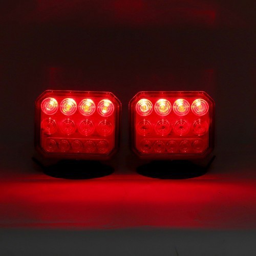 Wireless Magnetic Trailer Lights – Rechargeable LED TailLight Kit For Trailer U