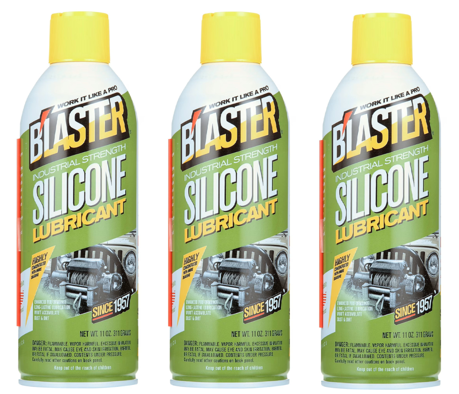 Blaster Silicone Lubricant 11 oz (3 Pack)