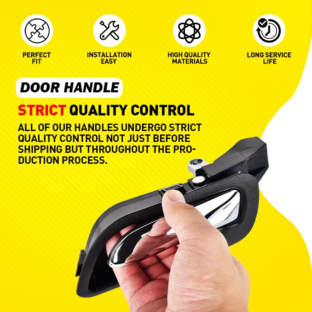 New Front Rear Right Left Inside Interior Door Handle For 2003-2007 Honda Accord
