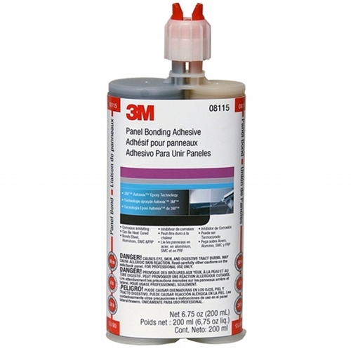 200mL 3M Automix Panel Bonding Adhesive Black 08115 – Metal Plastic 2 Part Epoxy