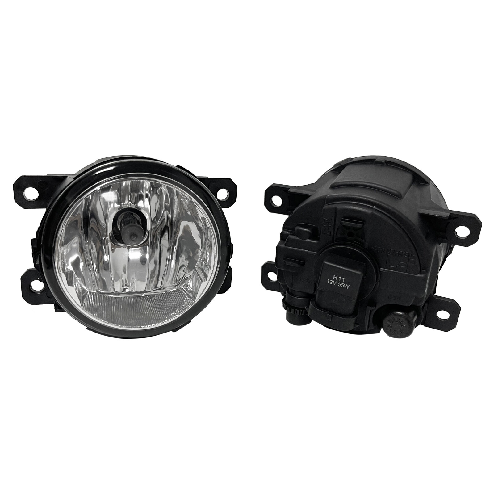 Fit 2013 2014 2015 Acura ILX Bumper Clear Lens Fog Lights Lamp Pair Replacement
