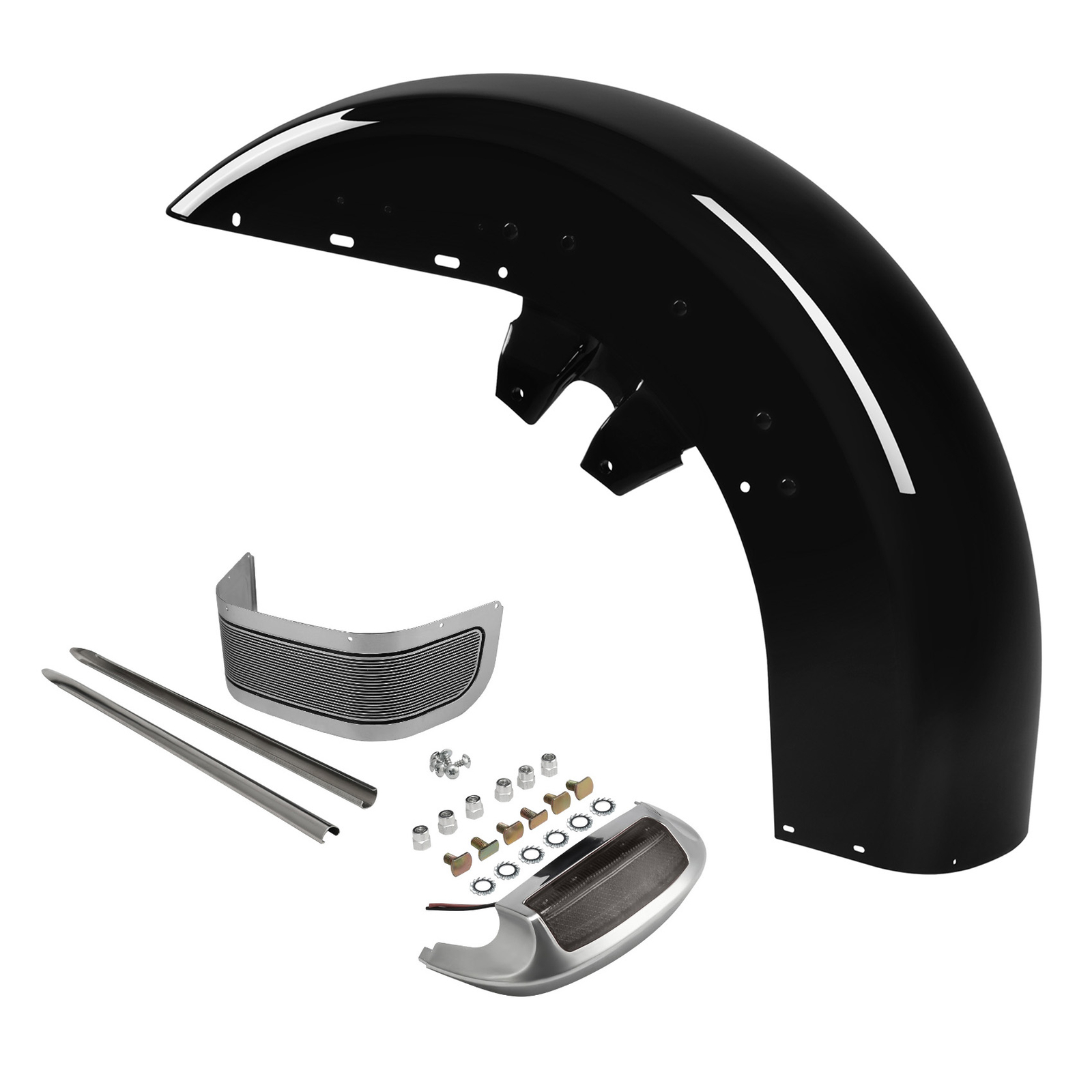 Painted Front Fender For Harley Electra Glide Ultra Limited Road King 1989-2013