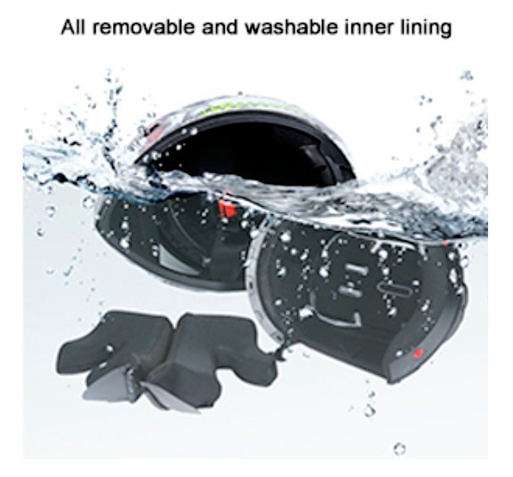 MotuoMr Unisex Adult Motorcycle Helmet DOT Approved Motorbike Black Mirror Sz L