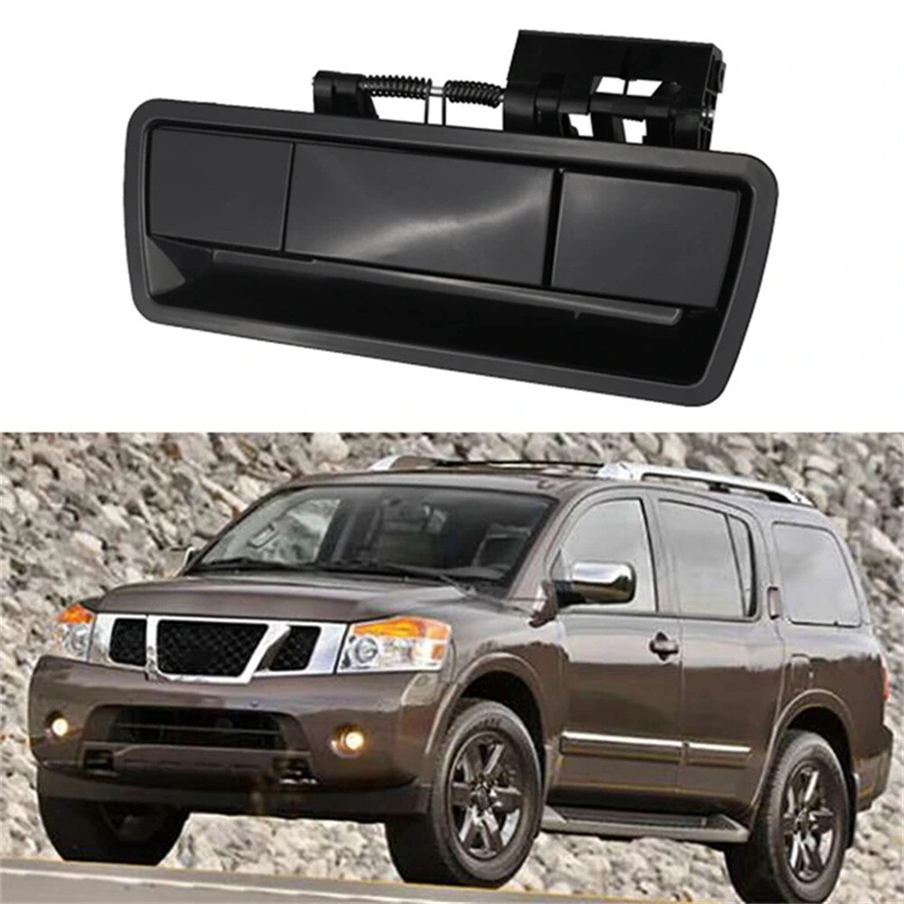 Rear Tailgate Outer Door Handle For Nissan Armada 2004-2015 without Camera Hole
