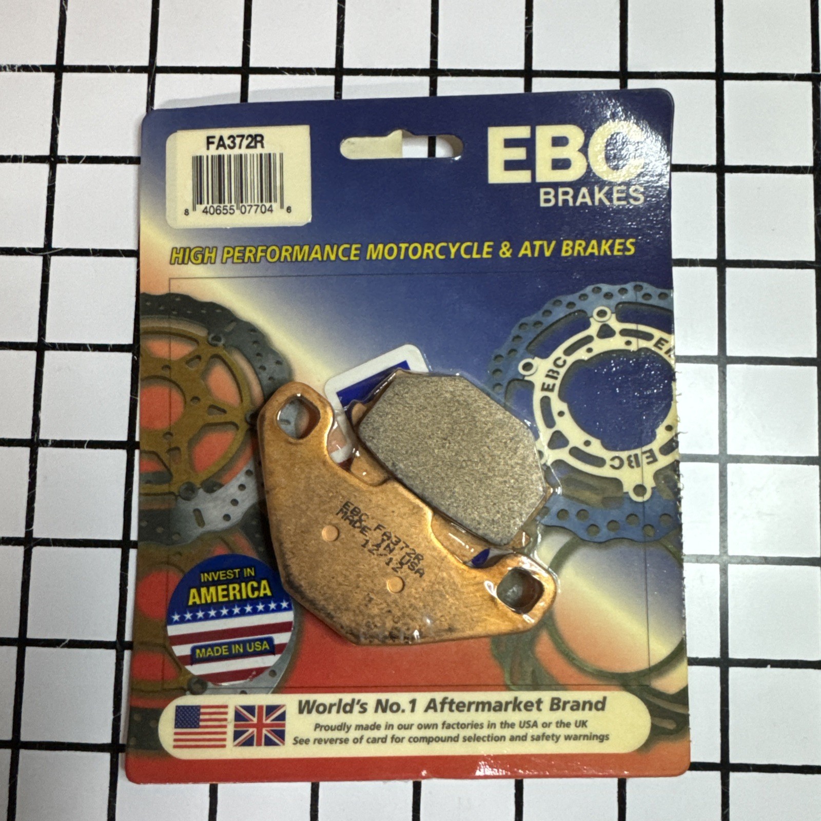 EBC – FA372R – R Series Sintered Brake Pads – Made In USA
