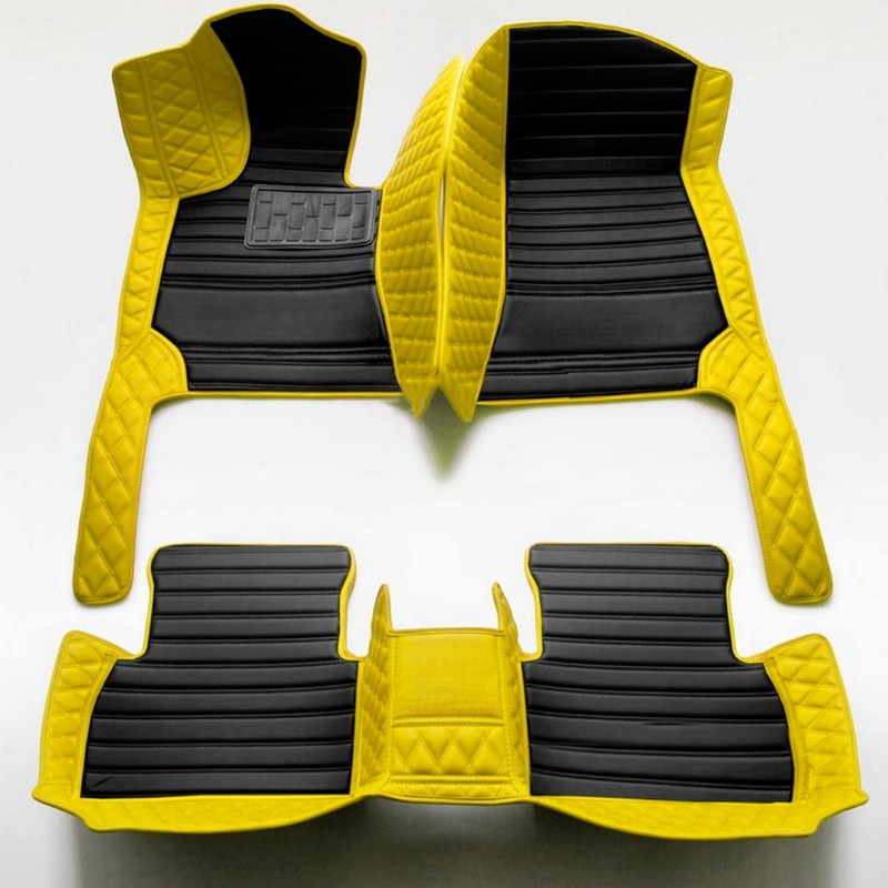 For Maserati All Models Custom Car Floor Mats Auto Waterproof Cargo Liner Pad