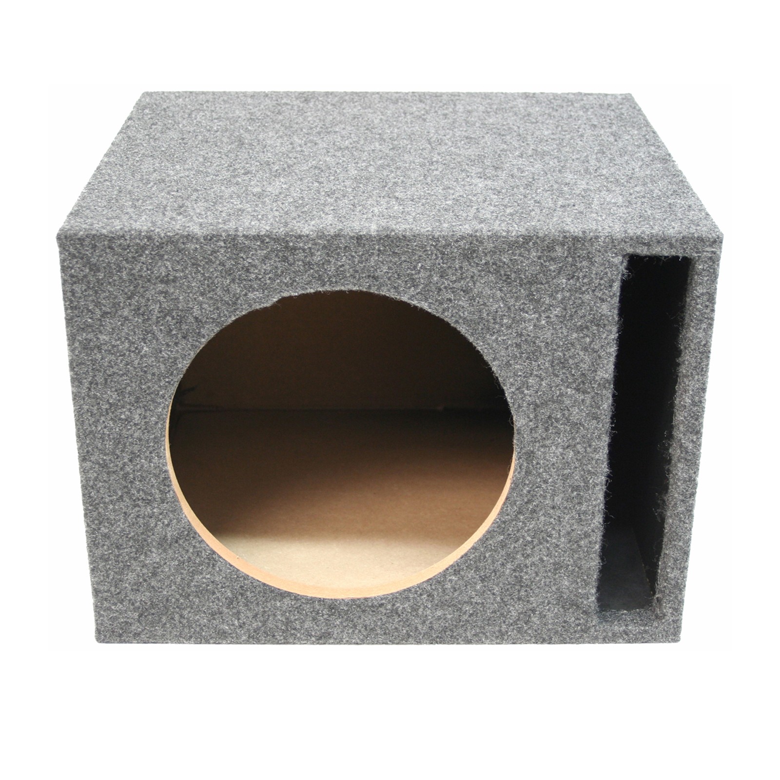 Car Audio Single 15″ Vented Subwoofer Stereo Sub Box Ported Enclosure Custom mdf