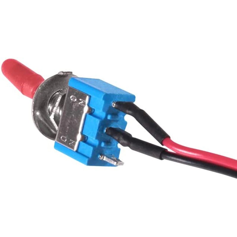 Toggle Flick Switch ON/OFF Wired Small Mini AC/DC Car/Truck/Boat Universal 1/4″