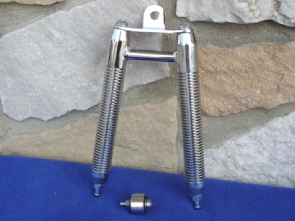 KCINT FINNED CHROME PLATED BILLET OIL COOLER FOR HARLEY