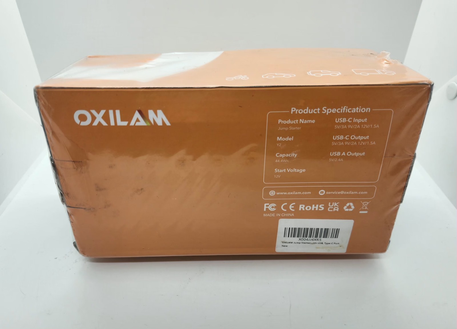OXILAM Jump Starter 6000A, Car Battery Jumper Starter
