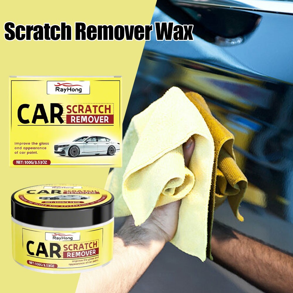 100g Scratch Remover Wax 3Min Repair /Color-Adaptive Hydro Shield UV Protection