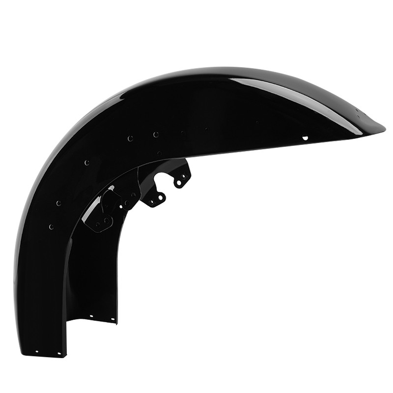 Vivid Black Front Fender For Harley Street Electra Glide Ultra Classic 2014-Up